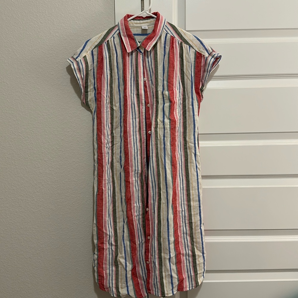Striped Casual Dress